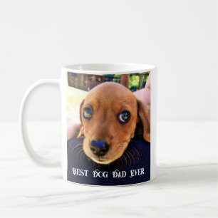 Bester Hunde-Vater Aller Zeiten Foto Haustier Spaß Kaffeetasse