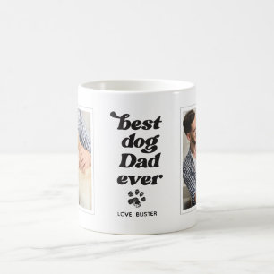 Bester Hunde-Vater Aller Zeiten Individuelle Foto- Kaffeetasse