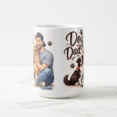 Bester Hunde-Vater Aller Zeiten Kaffeetasse – Gesc (Mittel)