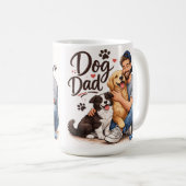 Bester Hunde-Vater Aller Zeiten Kaffeetasse – Gesc (VorderseiteRechts)