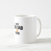 Bester Hunde-Vater Aller Zeiten Kaffeetasse Lustig (VorderseiteRechts)