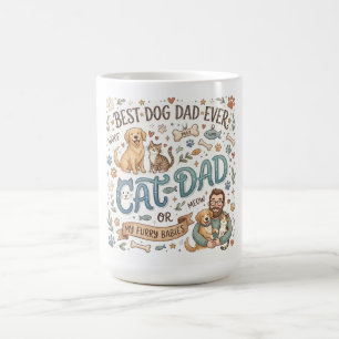 Bester Hunde-Vater-aller-Zeiten-Tasse Haustier-Vat Kaffeetasse