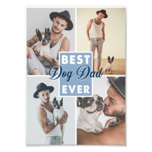 Bester Hunde-Vater Aller Zeiten Vatertag Bester Hu Fotodruck