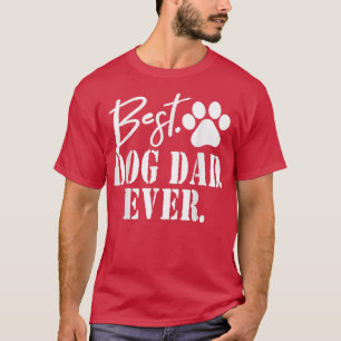 Bester Hunde-Vater Aller Zeiten Vatertag-Geschenk T-Shirt