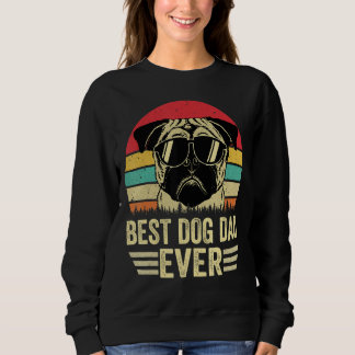 Bester Hunde-Vater aller Zeiten Vintage Vatertag H Sweatshirt