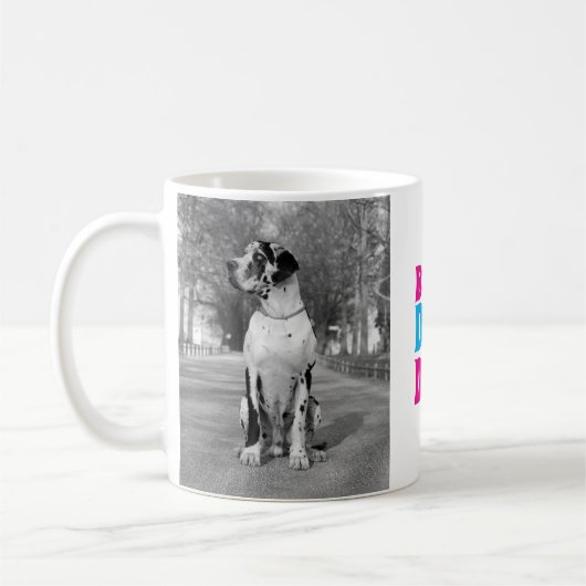 Bester Hunde-Vater-Becher #nestorbw Kaffeetasse (Links)