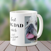 Bester Hunde-Vater je Personalisierte Fotos Kaffeetasse