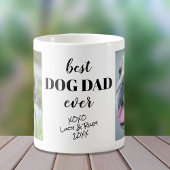 Bester Hunde-Vater je Personalisierte Fotos Kaffeetasse