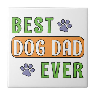 Bester Hunde-Vater überhaupt Fliese