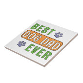 Bester Hunde-Vater überhaupt Fliese (Seite)