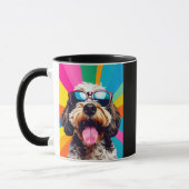 Bester Hunde-Vater überhaupt Tasse (Links)