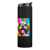 Bester Hunde-Vater überhaupt Thermosbecher (Nach links gedreht)