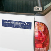 Bester Hundechinese Shar-Pei Autoaufkleber (Auf Lkw)