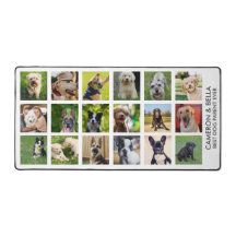 Bester Hundeelternteil, Hundeschlittenfoto-Collage