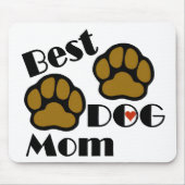 Bester HundeMama-Computer Mousepad (Vorne)