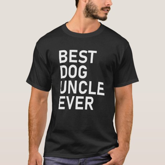 Bester Hundeonkel überhaupt T-Shirt (Vorderseite)