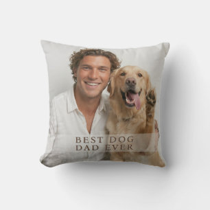 Bester Hundepapa Aller Modernes Benutzerdefinierte Kissen