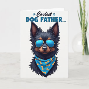 Bester Hundepapa Aller Vatertagskarte Karte
