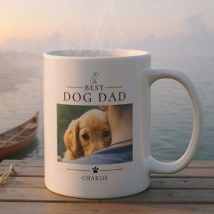 Bester Hundepapa Aller Zeilen Moderne Individuelle Kaffeetasse