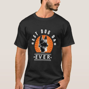 Bester Hundepapa aller Zeiten Deutscher Schäferhun T-Shirt