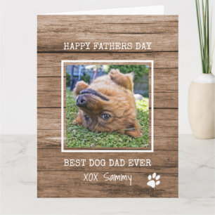 Bester Hundepapa Aller Zeiten Foto Vaterstag Karte