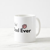 Bester Hundepapa Aller Zeiten Kaffeetasse (VorderseiteRechts)