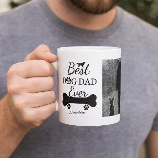 Bester Hundepapa Aller Zeiten Personalisiertes Fot Kaffeetasse