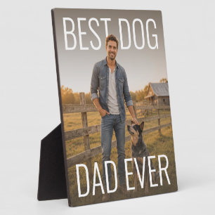 Bester Hundepapa Aller Zeiten PhotoPop Fotoplatte
