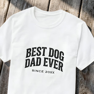Bester Hundepapa Aller Zeiten Seit Benutzerdefinie T-Shirt