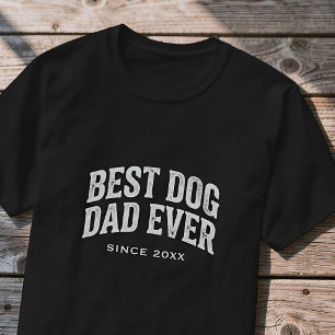 Bester Hundepapa Aller Zeiten Seit Benutzerdefinie T-Shirt