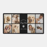 Bester Hundepapa der Welt Individuelle Fotocollage