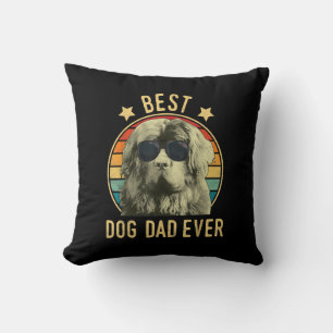 Bester Hundepapa Geschenk von neufundland Kissen