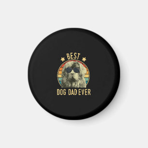 Bester Hundepapa   Tagesgeschenk für Neugründer Magnet