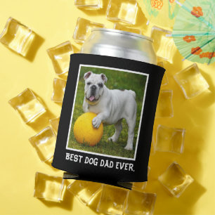 Bester Hundepapa überhaupt Benutzerdefiniertes Fot Dosenkühler