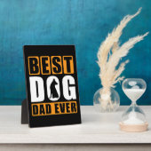 Bester Hundepapa überhaupt Fotoplatte (Seite)