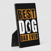 Bester Hundepapa überhaupt Fotoplatte (Seite)
