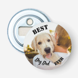 Bester Hundepapa überhaupt lustige Tier-Foto Flaschenöffner