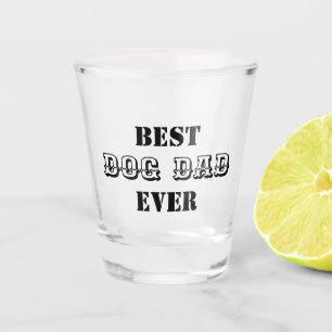 Bester Hundepapa überhaupt Lustiges Haustier Schnapsglas