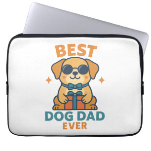 Bester Hundepapa überhaupt – Lustiges Vatertags-Hu Laptopschutzhülle