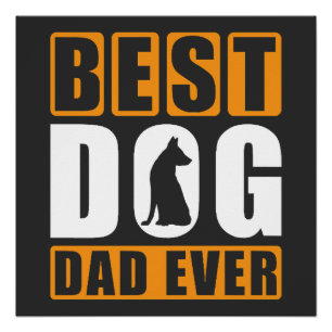 Bester Hundepapa überhaupt Poster