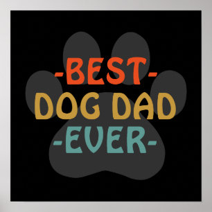 Bester Hundepapa überhaupt Poster