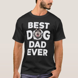 Bester Hundepapa überhaupt Sibirischer Husky T-Shirt