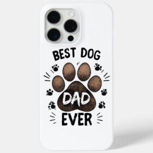 Bester Hundepapa überhaupt – Süßer Pfotenabdruck H Case-Mate iPhone Hülle