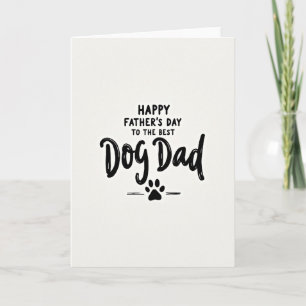 Bester Hundepapa Vatertagskarte Karte