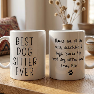 Bester Hundesitter Aller Hunde Spaziergang Pet Sit Kaffeetasse