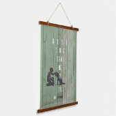 Bester Hundetrainer je mit Holz überzogene Wandtap Wandteppich Mit Holzrahmen (Gewinkelt)