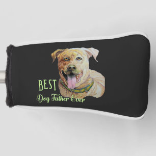 Bester Hundevater je Pit Bull Brindle Dark Golf Headcover