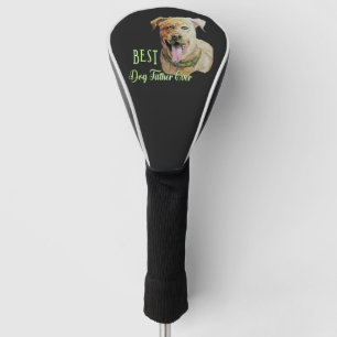 Bester Hundevater je Pit Bull Brindle Dark Golf Headcover