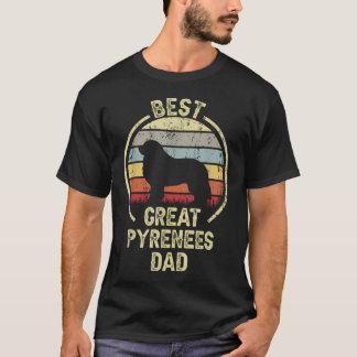 Bester Hundevater Papa - Vintage Großartig T-Shirt