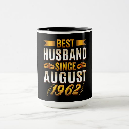 Bester Husband-Funny 58. Geburtstag Tasse (Zentrum)